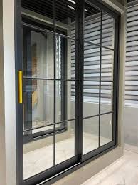 Polished Aluminium Channel Door For
