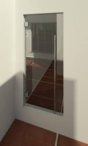 Single Frameless Glass Door