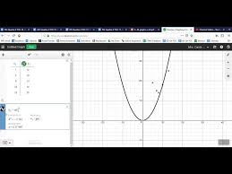 Curve Of Best Fit Using Desmos
