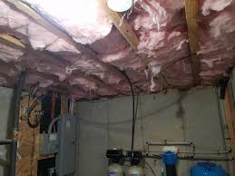 Covering Insulation In Basement Ceiling