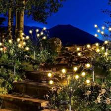 Outdoor Firefly Solar Pathway Lights
