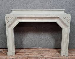 Art Deco Fireplace In Lacquered Wood