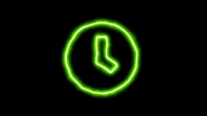 The Appearance Of The Green Neon Symbol
