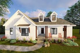 Plan 62500dj Compact Modern Farmhouse