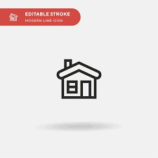 House Simple Vector Icon Ilration