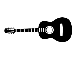 Acoustic Guitar Svg Dxf Cut File