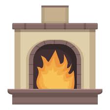 Dinner Furnace Icon Cartoon Vector Fire
