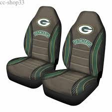 Green Bay Packers 2pcs Car Seat Covers