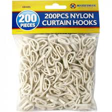 1000 X Curtain Hooks For Curtains With