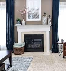 Spray Paint The Fireplace Surround