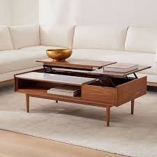 Mid Century Double Pop Up Coffee Table