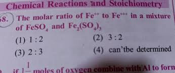 Chemical Reactions And Stoichiometry 8
