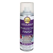 Spray Acrylic Sealer Pearlescent Finish