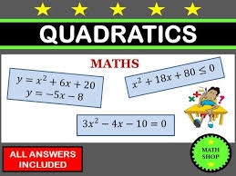Quadratic Inequalities Quadratic