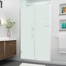 72 Frameless Hinged Shower Door