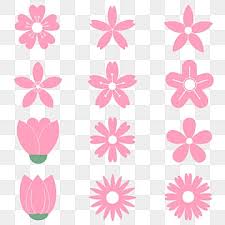 Pink Flower Icon Png Images Vectors