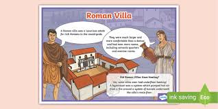 Roman Villa Display Poster Teacher