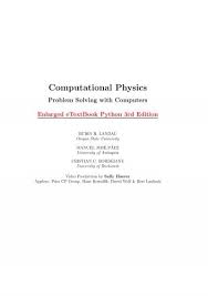 Comtional Physics