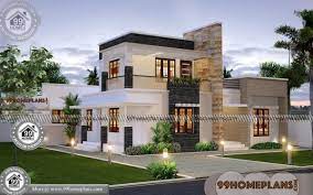 Contemporary House Plans Two Story With