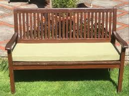 Garden Bench Cushion Green 3ft 4ft