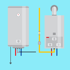 Electric Water Heater Flat Icon