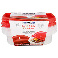 Food Lion Large Entree Containers