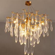 Icicle Crystal Chandelier Crystal
