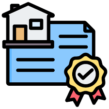 Certificate Free Real Estate Icons