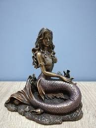 Mermaid Statue 16cm 6 29in Home Decor
