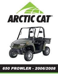 Calaméo Arctic Cat 650 Prowler 2006 2008
