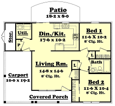 House Plan 56931 Traditional Style