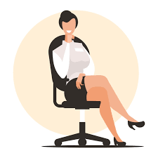 Office Chair Ai Royalty Free Stock Svg