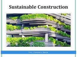 Sustainable Construction Energy