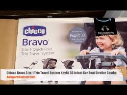 Chicco Bravo 3 In 1 Trio Travel System