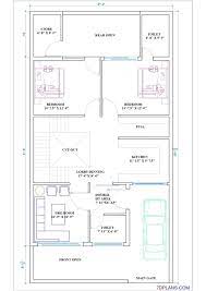 House Plan Of Plot Size 31 X60 31