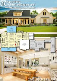 Plan 62149v 3 Bed Modern Country Home