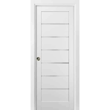 White Finished Pine Mdf Sliding Door