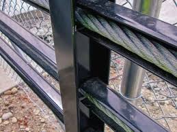 fixed cable barrier systems installed