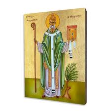 Saint Augustine Icon
