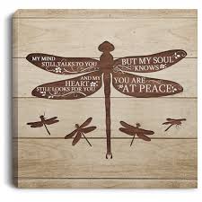 Beautiful Dragonfly Quotes Canvas