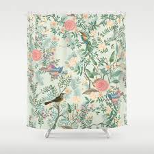 Chinoiserie Mint Green Pink Fresco