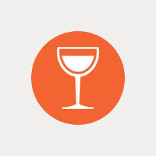 Wine Glass Sign Icon Drink