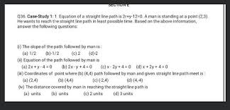 Equation Of A Straight Line Pathe Is