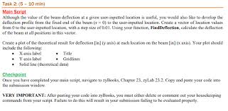 solved problem 1 beam deflection with