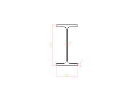 wide ipe o 180 free cad block