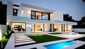 House Exterior Design Concept In White