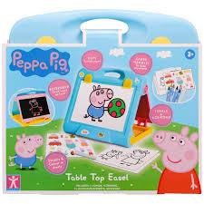 Peppa Pig Table Top Easel Toys