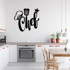 Best Chef Metal Wall Art Kitchen Wall