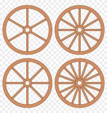 Wagon Wheels Bike Wheel Icon Clipart