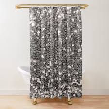 Light Silver Sequin Pattern Bling